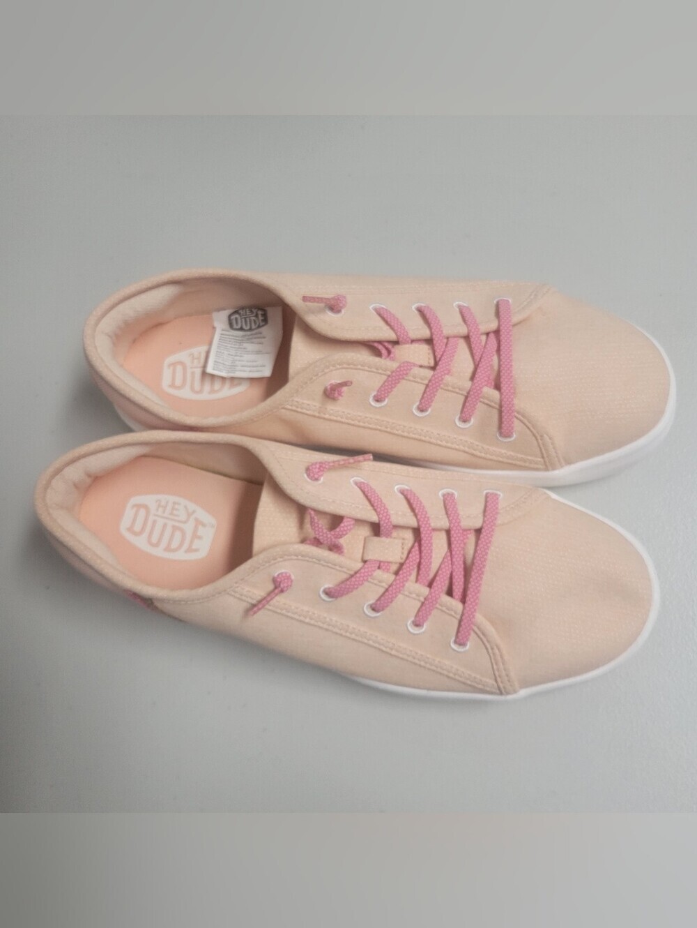 Hey Dude Cody W Heathered Knit Mesh Pink W 11. - Picture 3 of 10